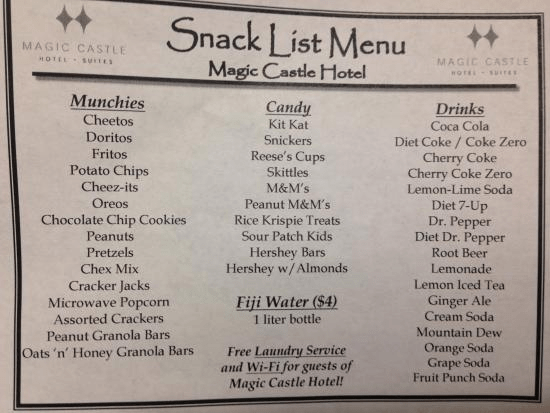 magic menu